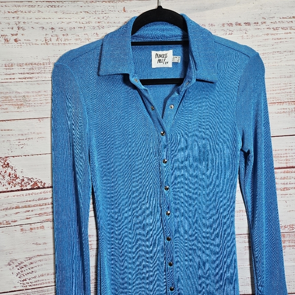 Princess Polly button up mini dress - Picture 2 of 14